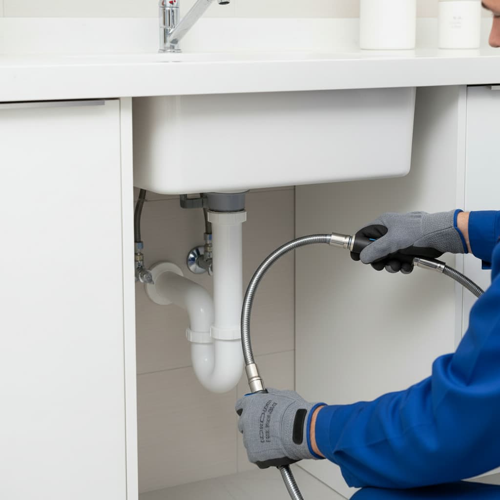 Прочистка внутренней канализации